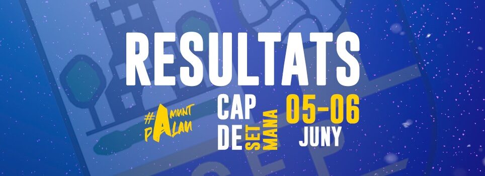 Resultats de la jornada 5-6 de juny